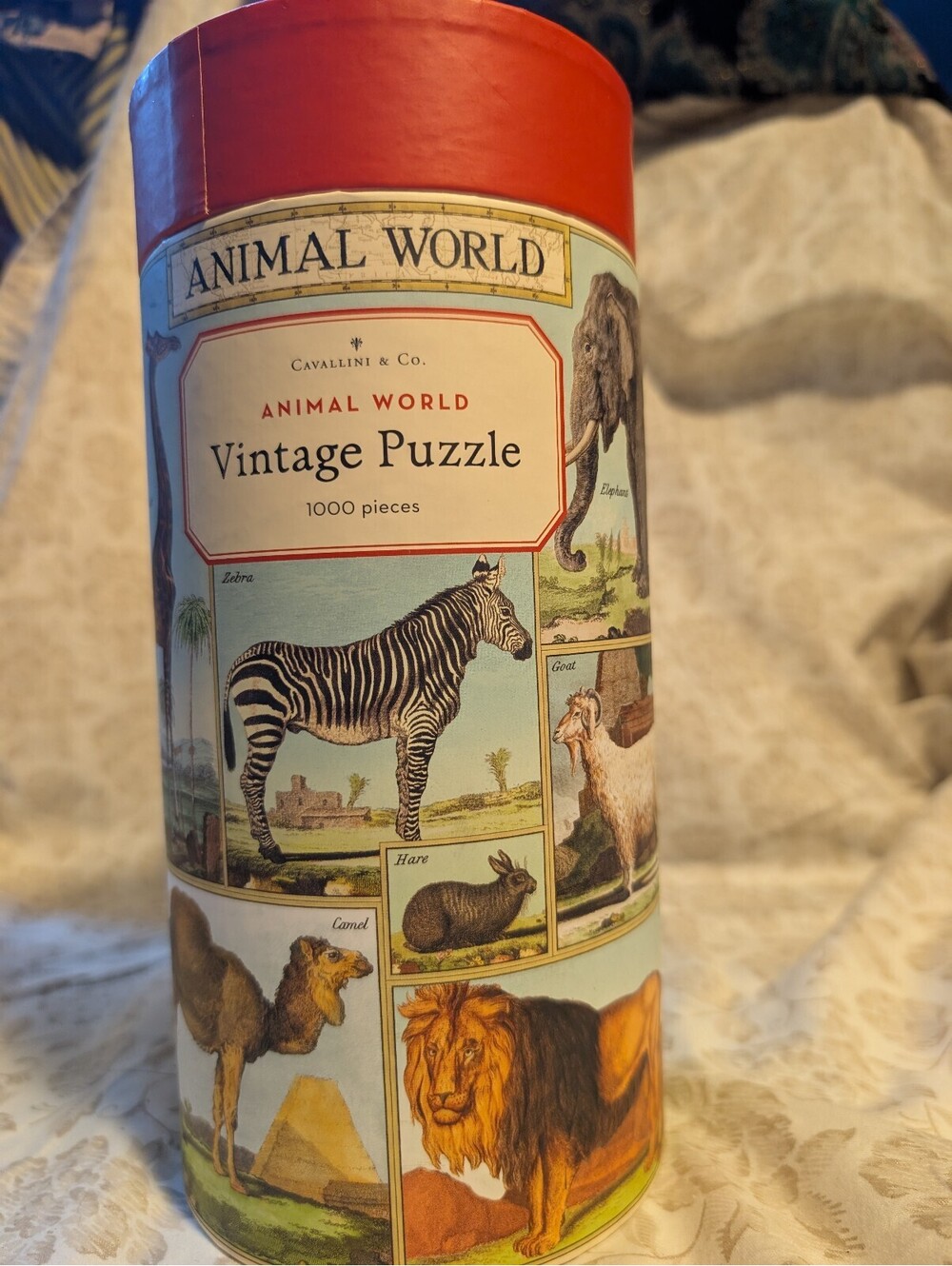 Animal World Vintage Puzzle 1000 Pieces